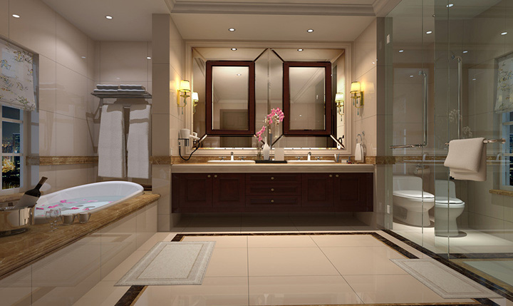 別墅設計衛生間如何凸顯功能性？ 